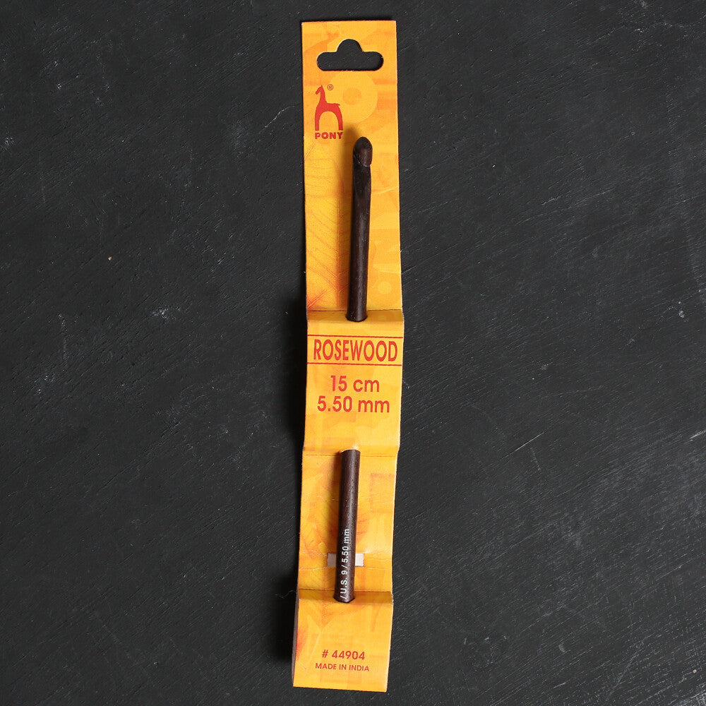 Pony Rosewood 5.5 mm 15 cm Gül Ağacı Yün Tığ - 44904